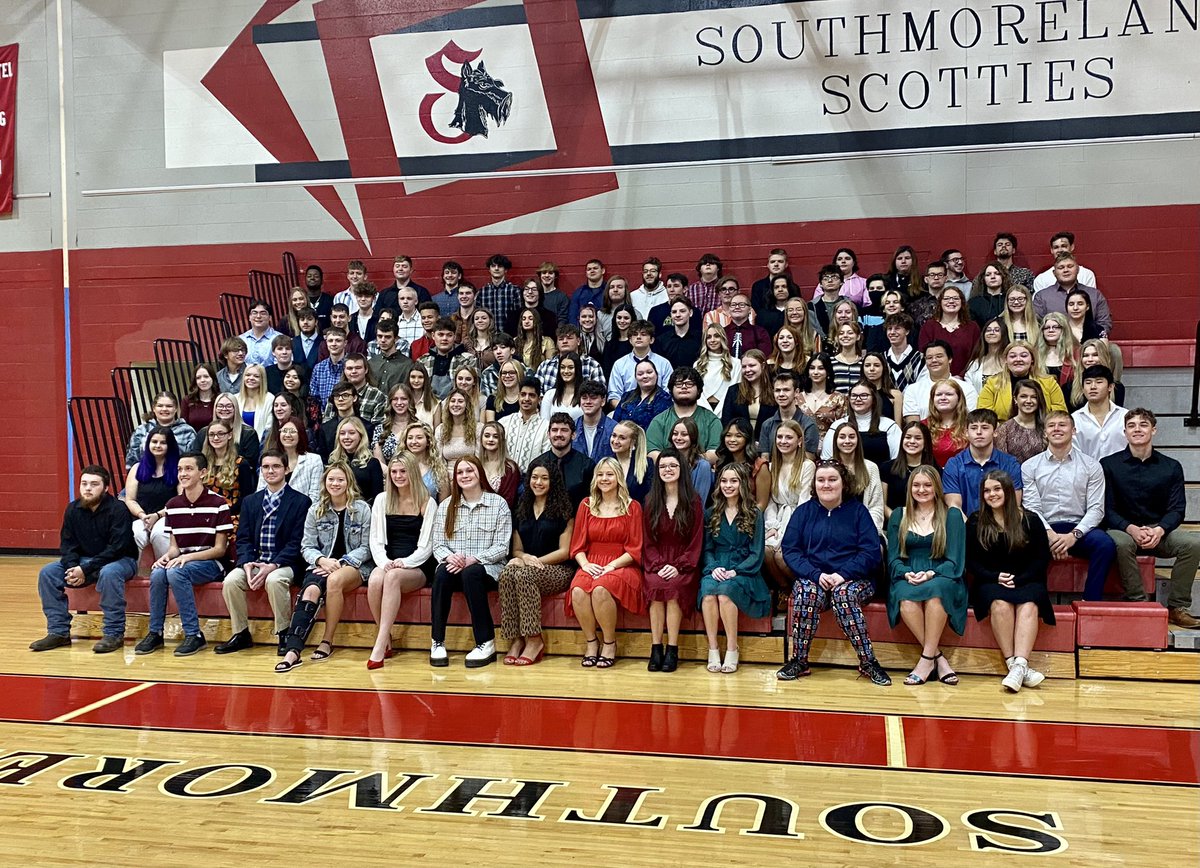 Our Southmoreland Scotties seniors for 2022-2023! <a href="/SdSouthmoreland/">SouthmorelandSD</a> <a href="/SouthmorelandH1/">Southmoreland High School</a> <a href="/DrJAB14/">Dr. Jason A Boone</a>  #WeAreScotties