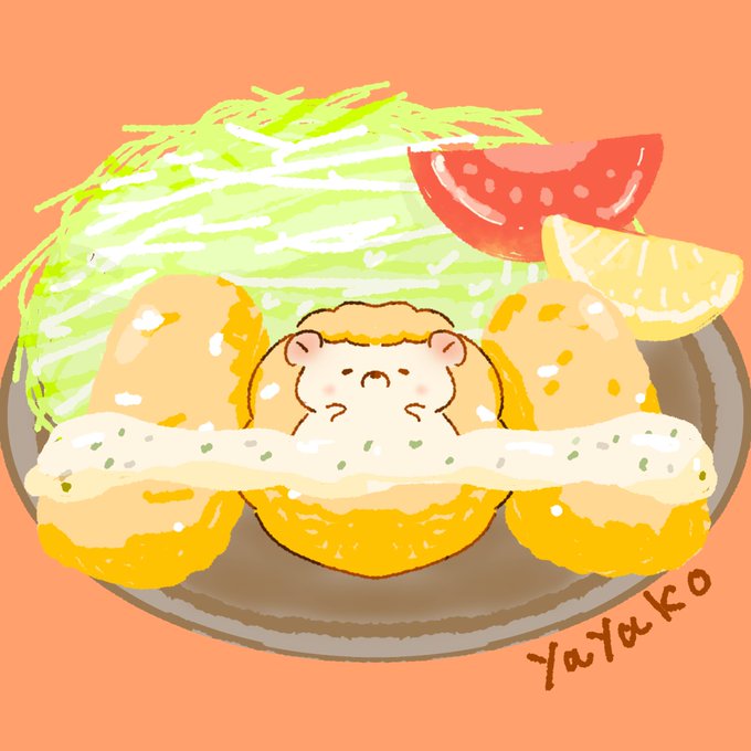 カキフライのtwitterイラスト検索結果