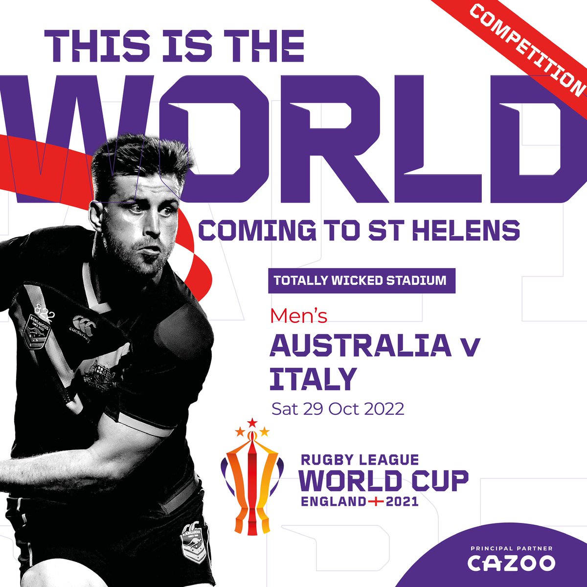whatsonsthelens's tweet photo. WANT TO WIN 4 TICKETS TO SEE AUSTRALIA V ITALY THIS SATURDAY?

Simply RETWEET this post before THUR 27 OCT at 12 noon &amp; we will choose 1 lucky winner! 

When visiting #StHelens town centre bars &amp; restaurants - visit the Imperial Quarter (food &amp; drinks) which opens this weekend! https://t.co/i9ZmPXu0G9