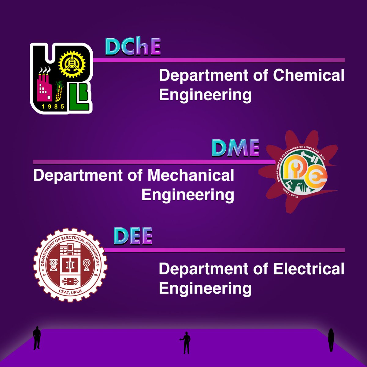 UPLB_SChemES's tweet image. Hailing from different engineering departments, the Society proudly presents the participating teams in the Legal Minds XVI.

Good luck participants! Let the engineering debate battle commence!

#UPLBSChemESat36
#LegalMindsXVI
#EngineeringDebate