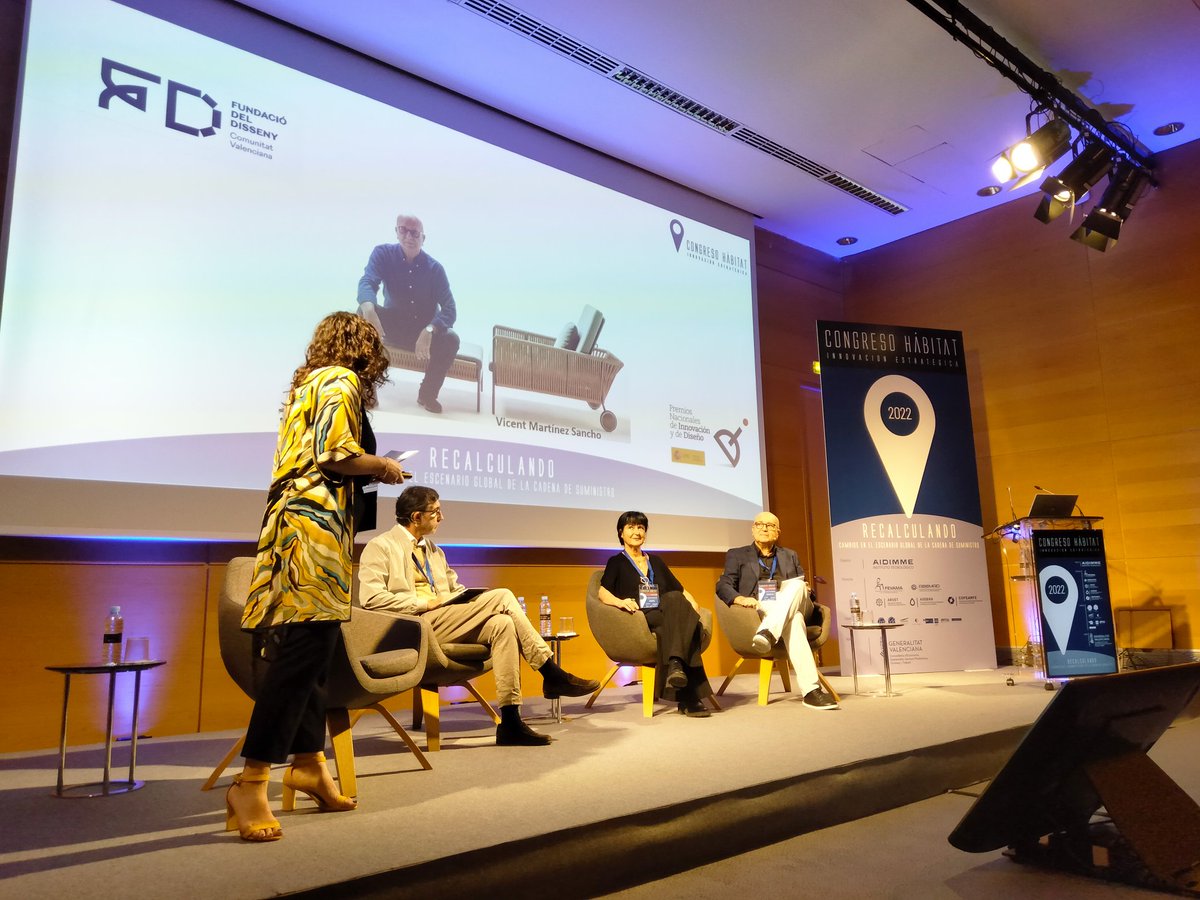 AIDIMME's tweet photo. CONVERSACIÓN: El diseño y las tendencias para la innovación de producto.

#fevama #asemad #cofearfe #aseban 
@vicentmartinez8 
@WDCValencia2022 https://t.co/srDwzoMZwY