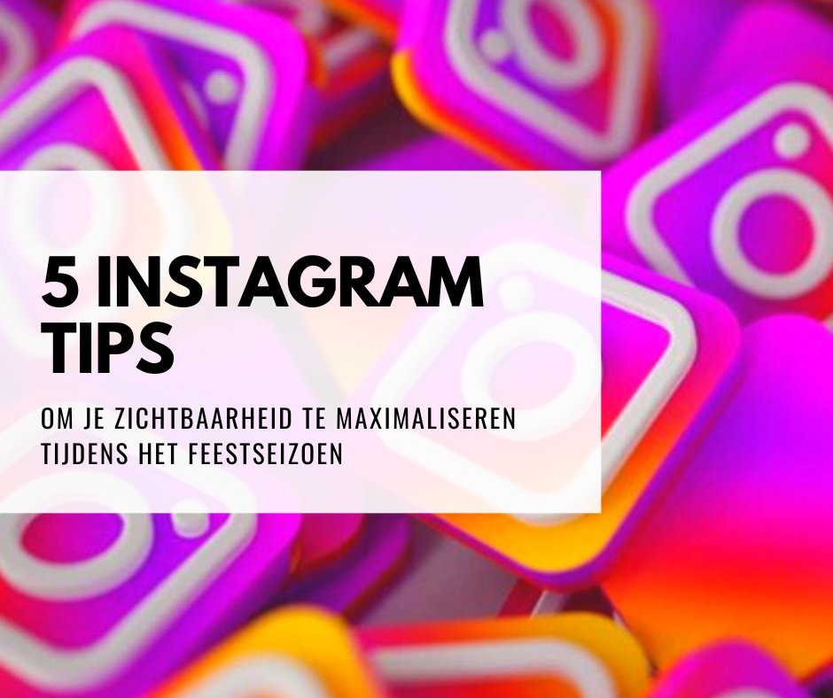 Bloosem's tweet photo. [Blog] Voor je het weet staan de #feestdagen alweer voor de deur! Ben jij al helemaal ready met je #𝗜𝗻𝘀𝘁𝗮𝗴𝗿𝗮𝗺? Wij geven je in ons blog vijf #tips om je zichtbaarheid te maximaliseren voor je #bedrijfsprofiel.
Je leest het hier: https://t.co/CYflLWnX7Q https://t.co/9m2lS0pLIN