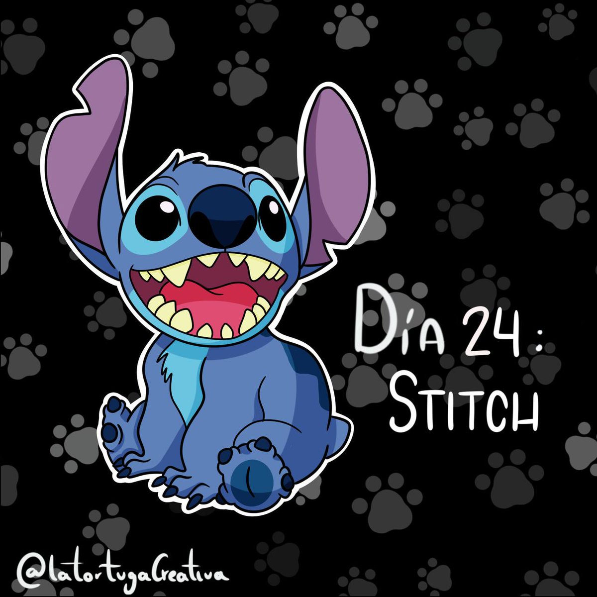 TortuCreativ's tweet photo. Día 24: Stitch

Me he vuelto a enamorar de este alien! 
No me importaría que fuera parte de mi ohana. 😍😍😍

Me gusta muchísimo el resultado final! 

#petober #stitch #ilustracion #ilustracióndigital https://t.co/doh5G3hHr0