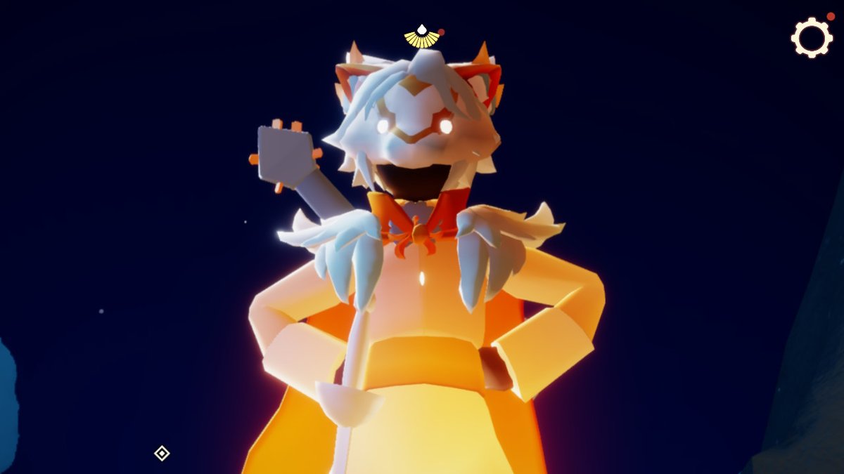 theChosenMeow's tweet photo. Low-budget Cat Mask for Halloween 
#NintendoSwitch
#thatskygame https://t.co/zEmA8g3DzG