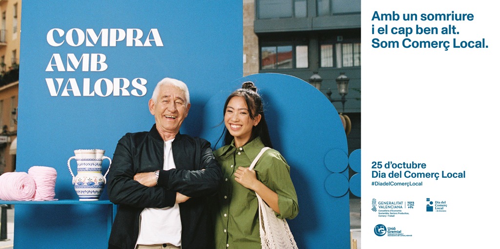 Acipmar's tweet photo. ¡Feliz día del Comercio Local a todos nuestros asociados! ✨ Comprar en COMERCIO LOCAL es apostar por lo NUESTRO. 🛍️

#25octubre #ACIPMAR #comerciolocal #asociacion #cabanyal #shopping #diadelcomerciolocal https://t.co/8oRl5TFa2R