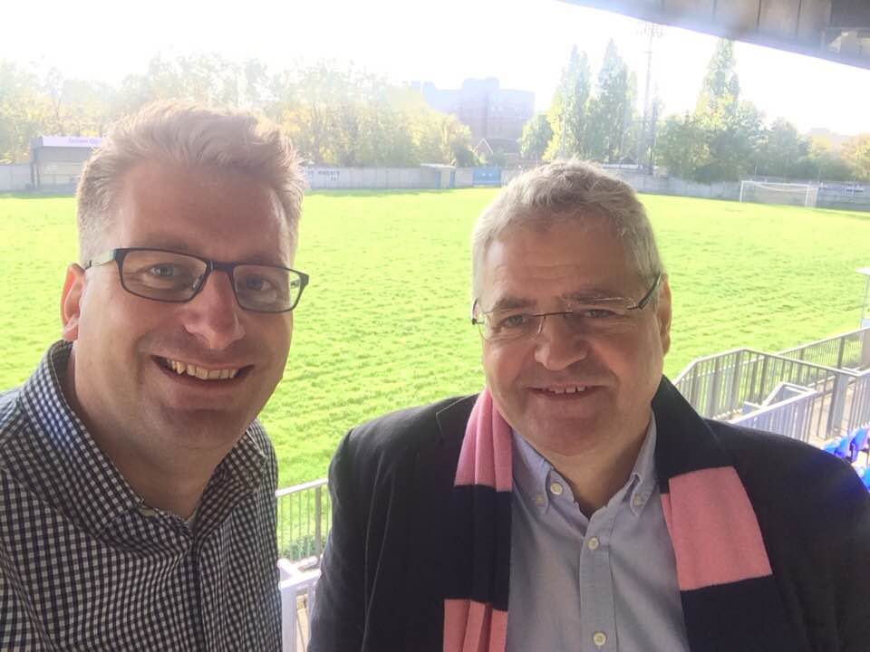 Had a reminder that today is the 4th anniversary of this moment when we brought <a href="/DulwichHamletFC/">Dulwich Hamlet FC</a> back home to our community. It was thanks to the efforts of so many fans and local people that we are here so please forgive me if today I remember one in particular...