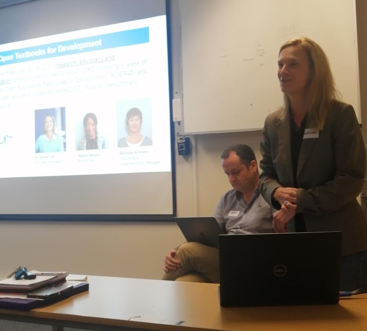 <a href="/Glencox/">Glenda Cox</a> joined by <a href="/JamesLappeman/">James Lappeman</a> how students are co-creating digital open textbooks #TLC2022 #teachingandlearning #opentextbooks