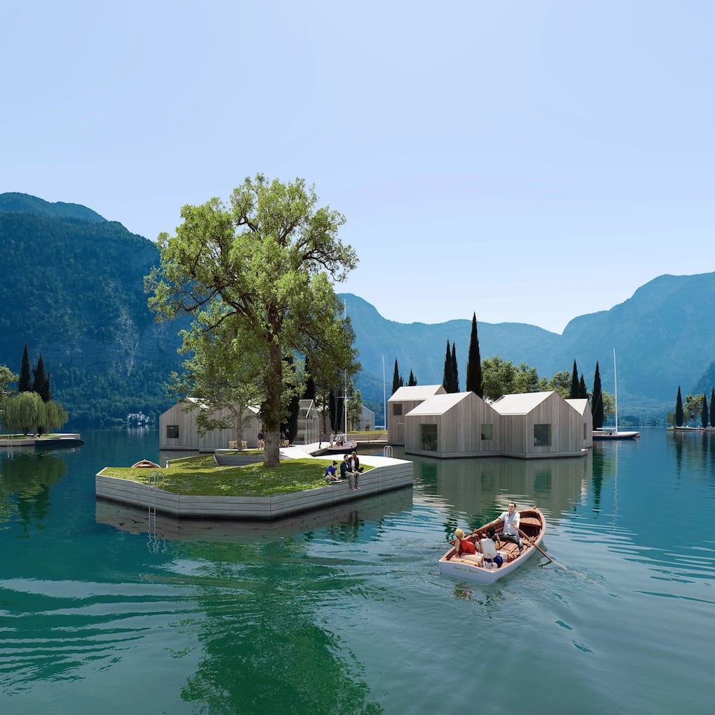HacesMas's tweet photo. Descubre "Land on water", las nuevas casas flotandes danesas fabricadas con plástico reciclado para hacer hogares más #sostenibles y #flexibles 😲👏

📸 https://t.co/qQlckgLaVE https://t.co/IaifnvGkk0
