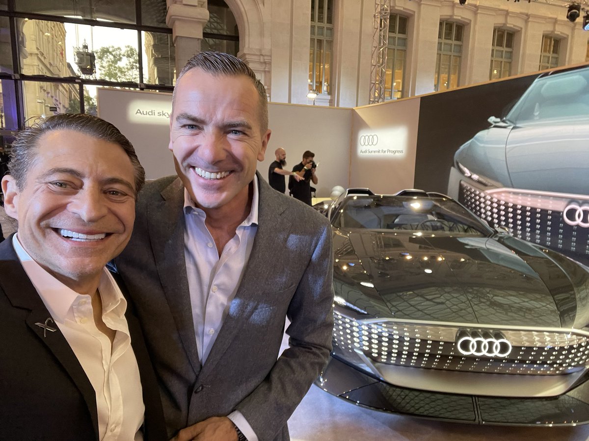 If we want to improve the lives of billions of people, ask ourself what do we want the world to be like in the next 10 years? Today I’m at #AudiSummit, discovering the future together with other voices that are changing the world. #Audi #FutureIsAnAttitude