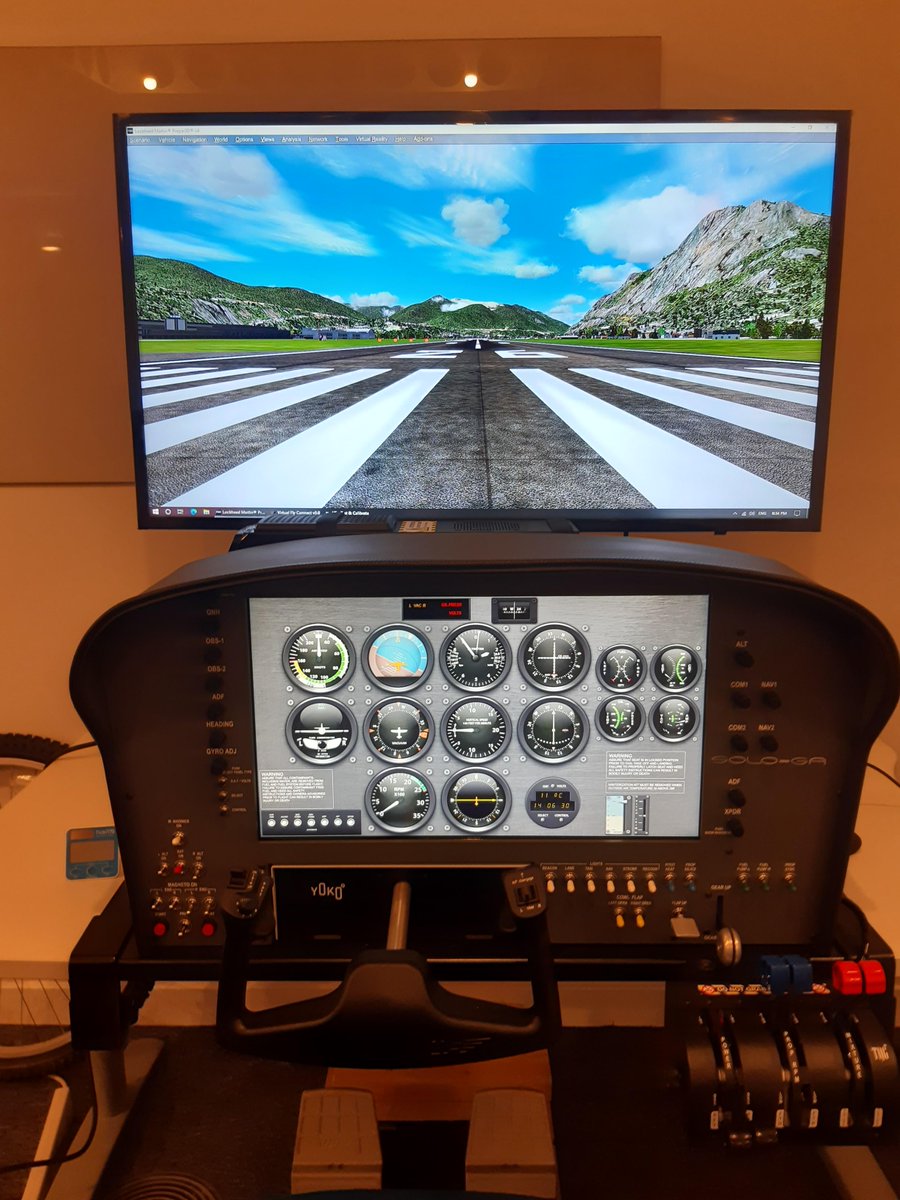 SSASTEM's tweet photo. Hurrah! ✈️ Our Up in the Air with Numbers module is now up and running in our Thurso Newton Room! Aileen, our STEM Engagement Officer sent us these photos, and we are very excited that students in the area are now able to take flight and navigate the airways! #STEMNorth https://t.co/mgcx6wpLqb