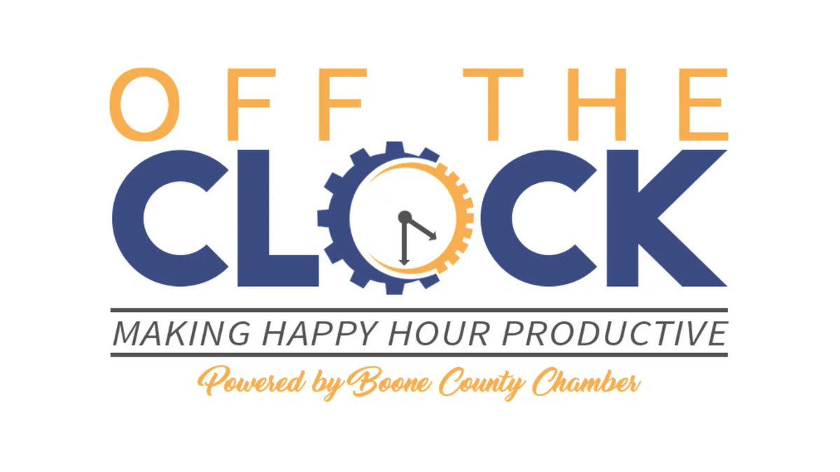 The Boone County Chamber's November Off The Clock event is this Thursday. Register online!