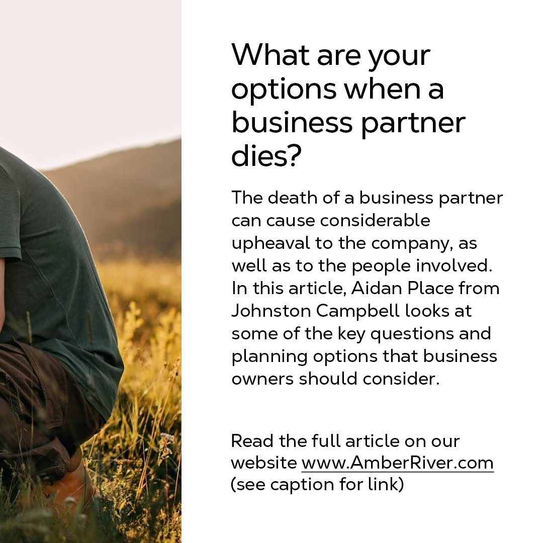 AmberRiverGroup's tweet photo. It's difficult to imagine the death of a business partner. If that were to happen, it could result in a massive disruption to your business without the right protection in place.
Read the full article - https://t.co/DSvxbIflW2
@AmberRiverGroup
#LifeLandscaping®
#AmberRiver https://t.co/uWrXAJcELx