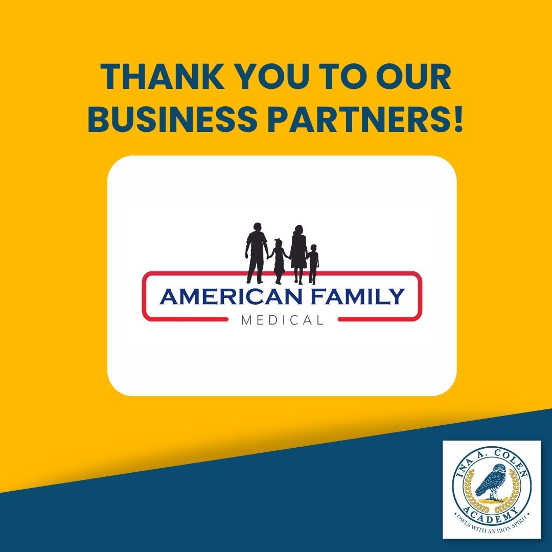 IACAFL's tweet photo. #IronSpiritSponsors - Thank you to American Family Medical for supporting Ina A. Colen Academy and donating to our Science Lab! 🔬🥽 https://t.co/aAAo6lezyo