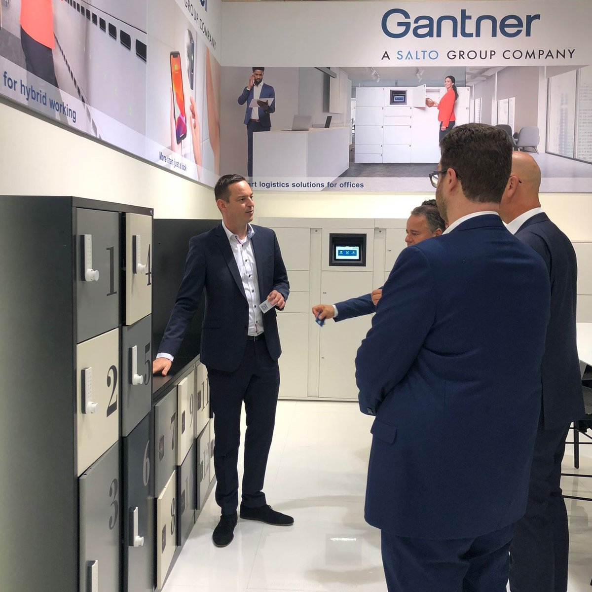GantnerGroup's tweet photo. Our solutions from electronic access control, smart locker systems to internal logistics solutions help you to make your company future-proof. Visit us at the @ORGATEC in Cologne from October 25th-29th at booth A-058 in hall 10.01. to convince yourself of our products! 

#GANTNER https://t.co/lJgt2ZYtmu