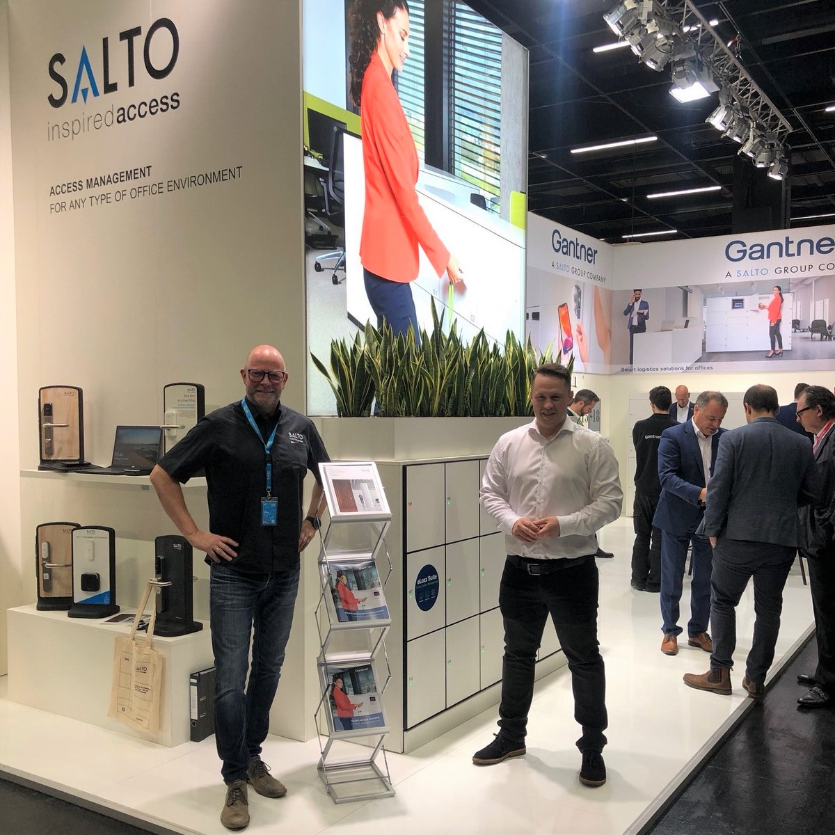 Our solutions from electronic access control, smart locker systems to internal logistics solutions help you to make your company future-proof. Visit us at the <a href="/ORGATEC/">ORGATEC</a> in Cologne from October 25th-29th at booth A-058 in hall 10.01. to convince yourself of our products! 

#GANTNER