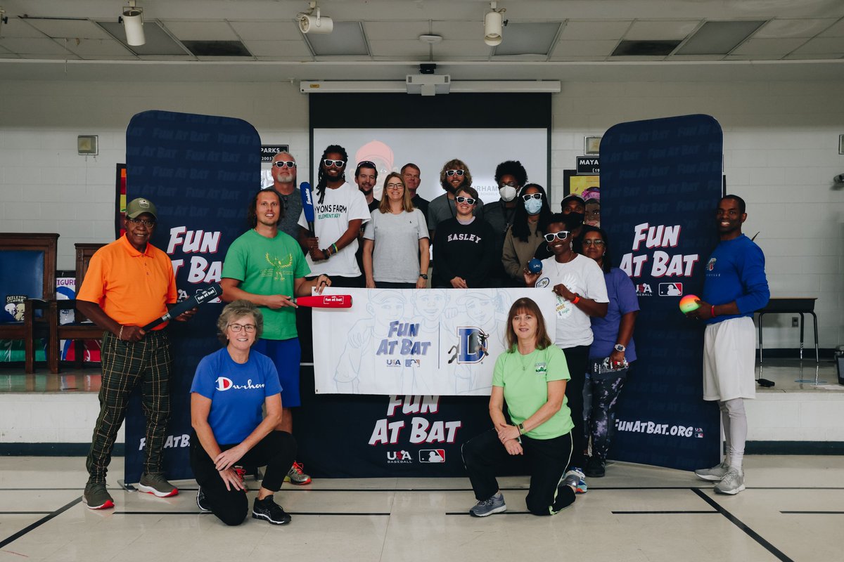 DPS Elementary PE teachers enjoyed hearing the #FunAtBat presentation from <a href="/USABaseball/">USA Baseball</a> yesterday afternoon.  Thank You, <a href="/USABDevelops/">USA Baseball Develops</a> for creating a program that focuses on literacy, character traits, and baseball/softball skills!