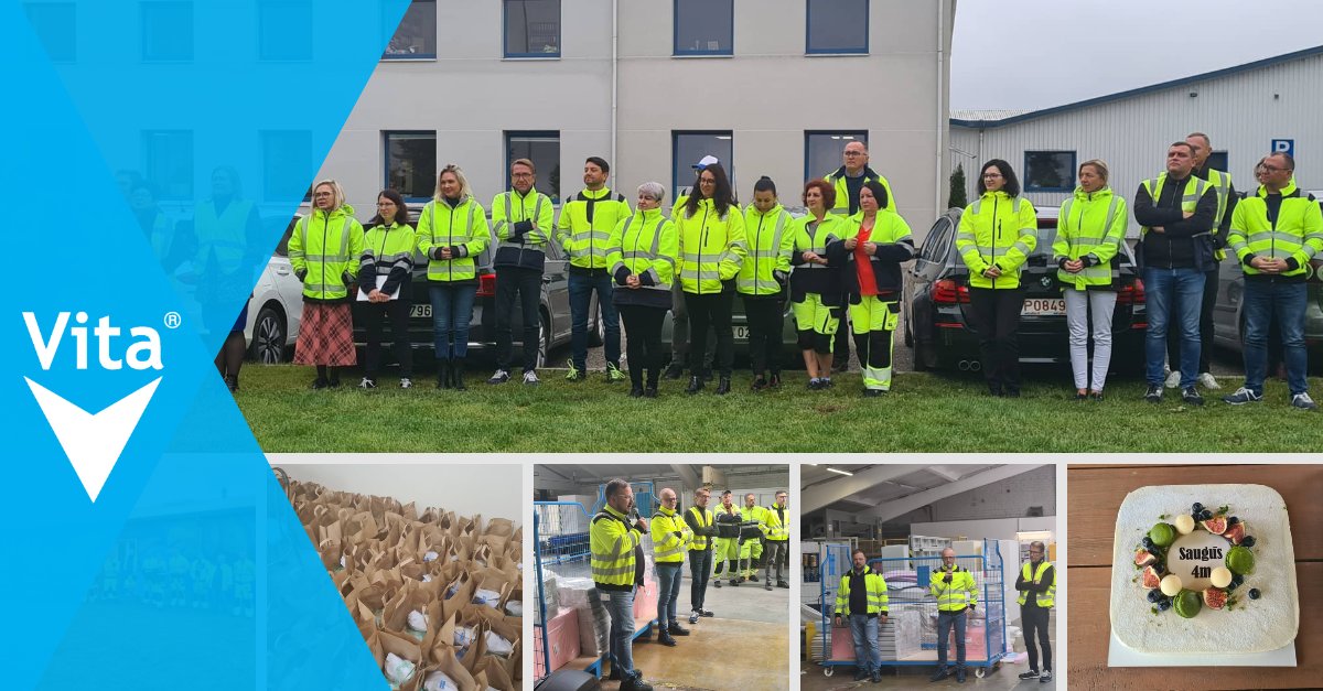 We are incredibly proud to share that our Vita Baltic team recently celebrated 4 years without a Loss Time Accident (LTA) That is more than 1640 days! Which I am sure you will agree is an incredible achievement.

#VitaSafety #VitaPeople #LTA #Safety