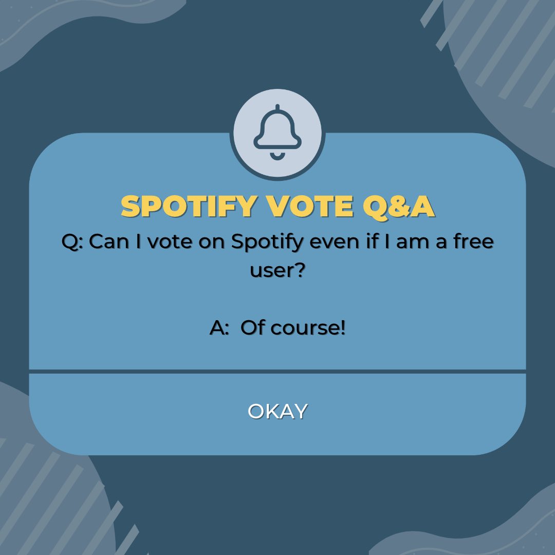 svtchartdata's tweet photo. 🗳 Spotify Vote Reminders and FAQs for the 2022 MAMA Awards

• You can vote even if you’re a free Spotify user.
• No looping just to be on the safe side.
• Never mute Spotify and your device when streaming, but
• There is no volume limit.

#SEVENTEEN #세븐틴 @pledis_17 https://t.co/4rrhro8mns