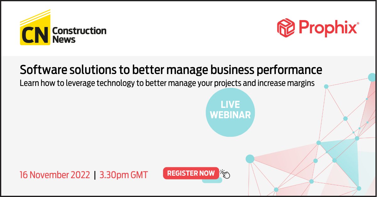 Webinar: software solutions to better manage business performance Join us to hear how new software systems hosted in the Cloud can help you to adapt to changing financial circumstances and increase margins. 👉bit.ly/3TNukNu @prophix #constructionnews #software