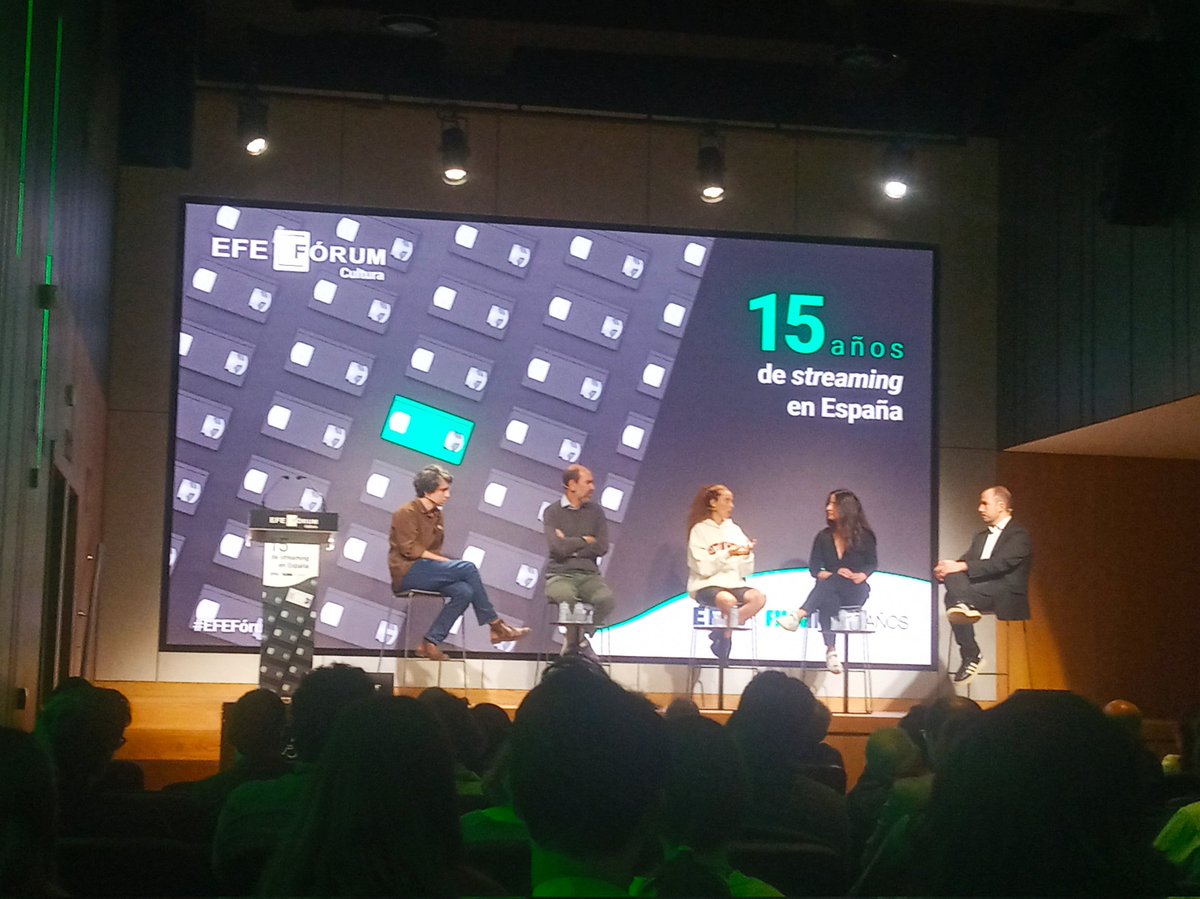 manupalos's tweet photo. Felicidades @Filmin por el cumpleaños y por el evento de esta mañana. Ha molado recordar las historias, el empeño y la creatividad aplicada durante los últimos 15 años #Filmin15 https://t.co/Ii2WS68x2a