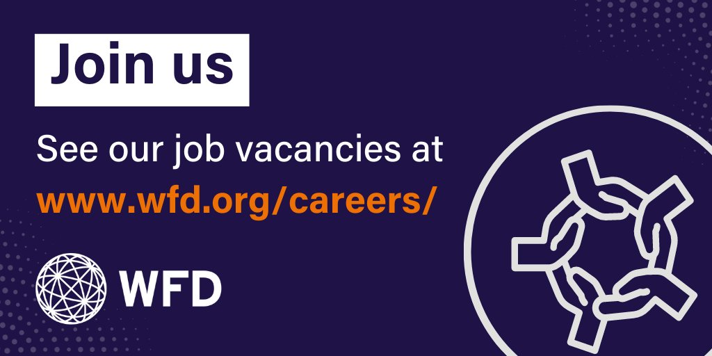 We are looking for a new Programme Manager to support the work of the Multi-party Office team. 

If you are someone with exceptional project and programme management skills and want to work in a truly international environment, we want to hear from you!

wfd.peoplehr.net/Pages/JobBoard…