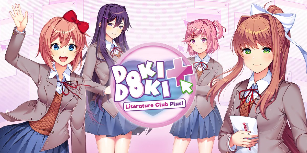 IzZyBOOMx's tweet photo. I'll be playing Doki Doki Literature Club+ tonight with...
Sayuri = @gotholi 
Yuri = @CreativeTrash96 
Natsuki = @leiathespooky 
Monika = @IzZyBOOMx 
https://t.co/xgwRTl2x59 @ 8PM BST #Halloween #twitch #DDLC https://t.co/YpMkJjcvqI