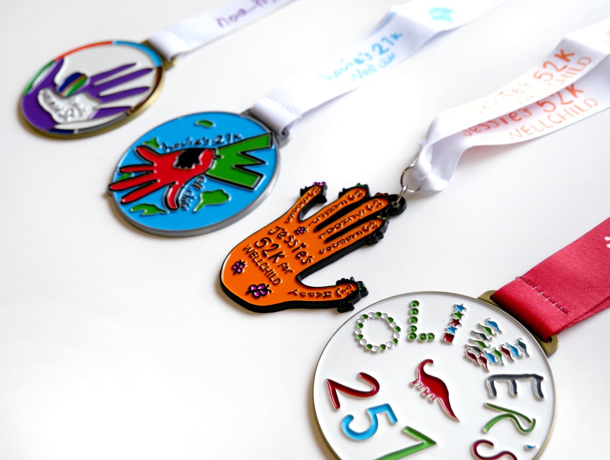 We've got tips on making a daily #walk more fun. Working towards a goal is a great way to stay motivated. Take on a Step Up #virtualchallenge at wellchild.org.uk/stepup & get a medal designed by one of the children we support! Chose from 4 challenges or collect all the #medals!