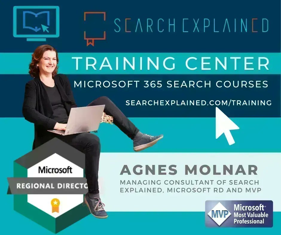SearchExplained's tweet photo. ✅ SearchExplained Training Center
➡️ Microsoft 365 Search Courses!
🛒 Courses: https://t.co/c0dvzu37db
#course #training #searchexplained #sharepoint #office365 #consulting #mentoring #training #implementation
@molnaragnes https://t.co/Nn9AcqiBKm