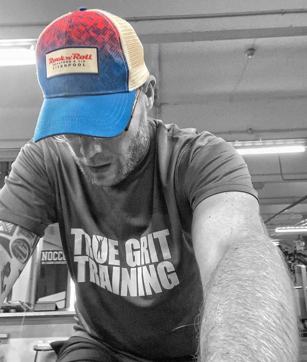 When starting or trying anything new, the imposter syndrome likes to come out and play. New targets set, new challenges ahead &amp;time to squash that little voice in my head that says you don’t belong here

Chest and back session done with 30 mins on the bike to feel the sweat