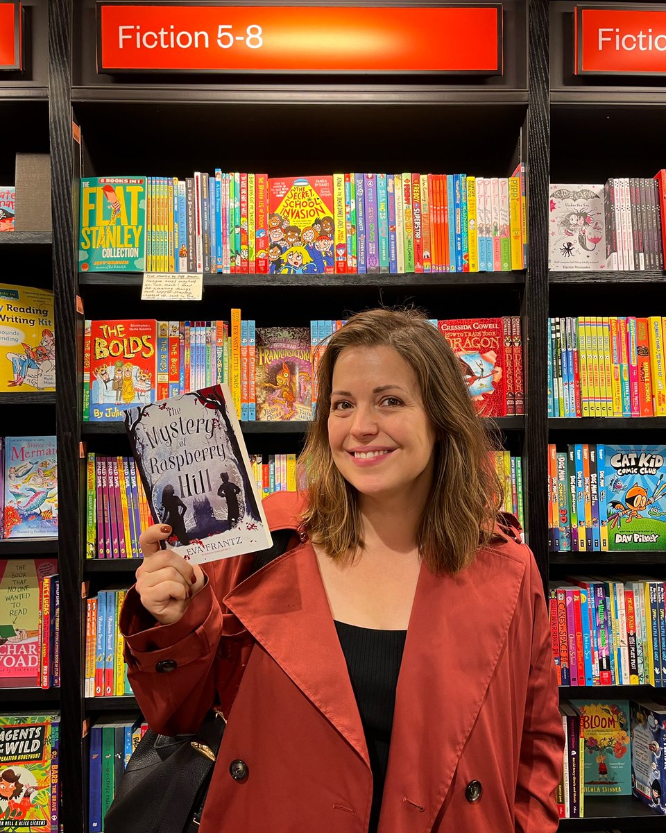 Eva Frantz (@frufrantz) on Twitter photo Childhood dream: To write a book that would be available in book stores in London. Status: Achieved <a href="/PushkinPress/">Pushkin Press</a> <a href="/Waterstones/">Waterstones</a> #themysteryofraspberryhill Childhood dream: To write a book that would be available in book stores in London. Status: Achieved <a href="/PushkinPress/">Pushkin Press</a> <a href="/Waterstones/">Waterstones</a> #themysteryofraspberryhill