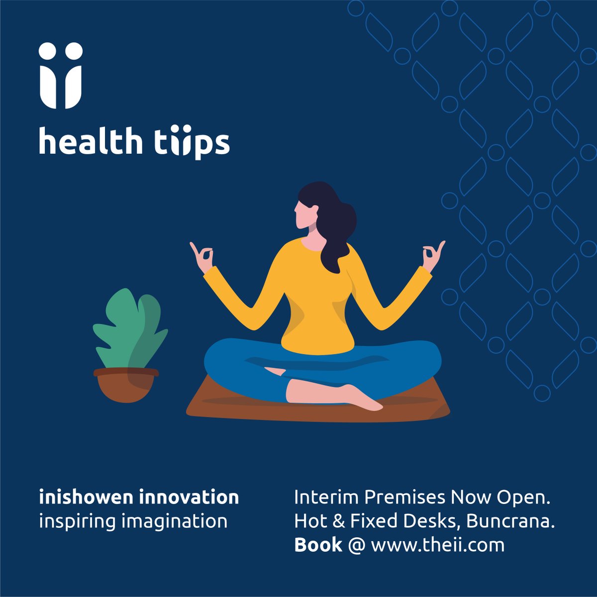 theiicom's tweet photo. #Yoga serves not just an #exercise to stretch all those niches and taunt feelings from sitting for so long. It also aids the #ThinkingProcess. Believe it or not, yoga is a form of #meditation that will help you with new #ideas for your #business. https://t.co/9dOlEiH7RI
