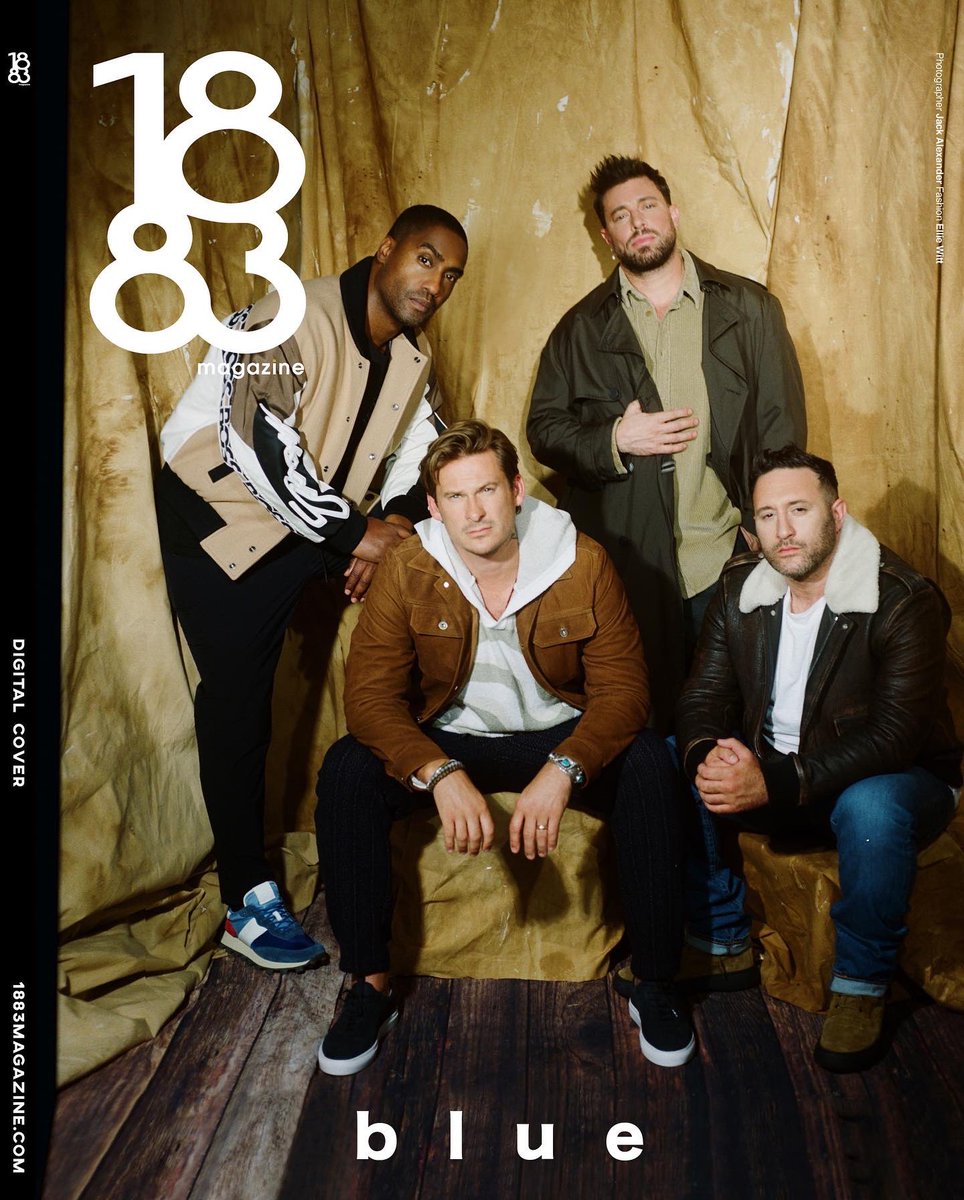 officialblue's tweet photo. We’re cover stars for @1883Magazine! Thanks to the 1883 team for the wonderful feature, go and check it out: https://t.co/rtuG67OPgC 💙 https://t.co/zMVNuVdnGl