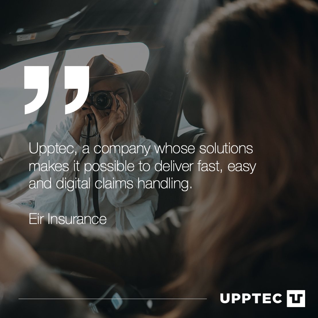 upptec's tweet photo. Earlier this year we partnered up with Eir Försäkring AB - a partnership we are especially proud of. Eir Insurance is a known modern insurance disruptor in Scandinavia with a digital mindset as a part of their DNA. ⭐️ https://t.co/XEnDOqlrw7