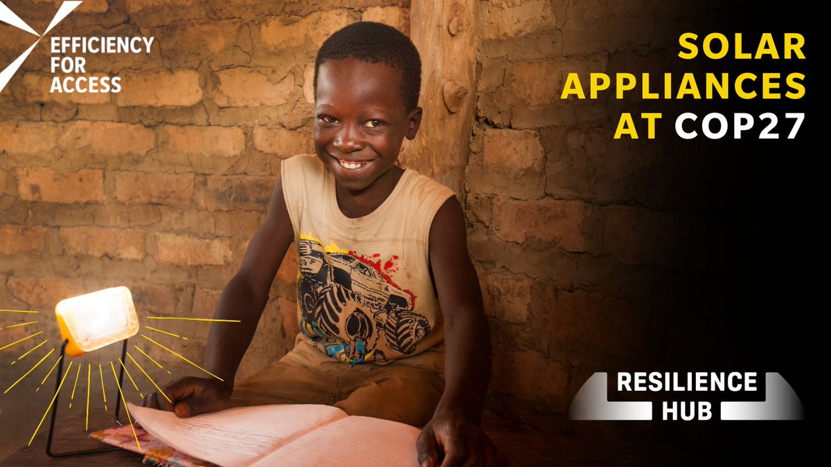 EforA_Coalition's tweet photo. We are proud to announce our involvement in #COP27’s @copreshub! For the 2nd year in a row, we are advocating the use of solar appliances in a #JustEnergyTransition. Register now so you don’t miss a line-up of inspiring events! 👉 https://t.co/xDN0AgGGzK
#SolarAppliancesatCOP27 https://t.co/FFItMzlpHp