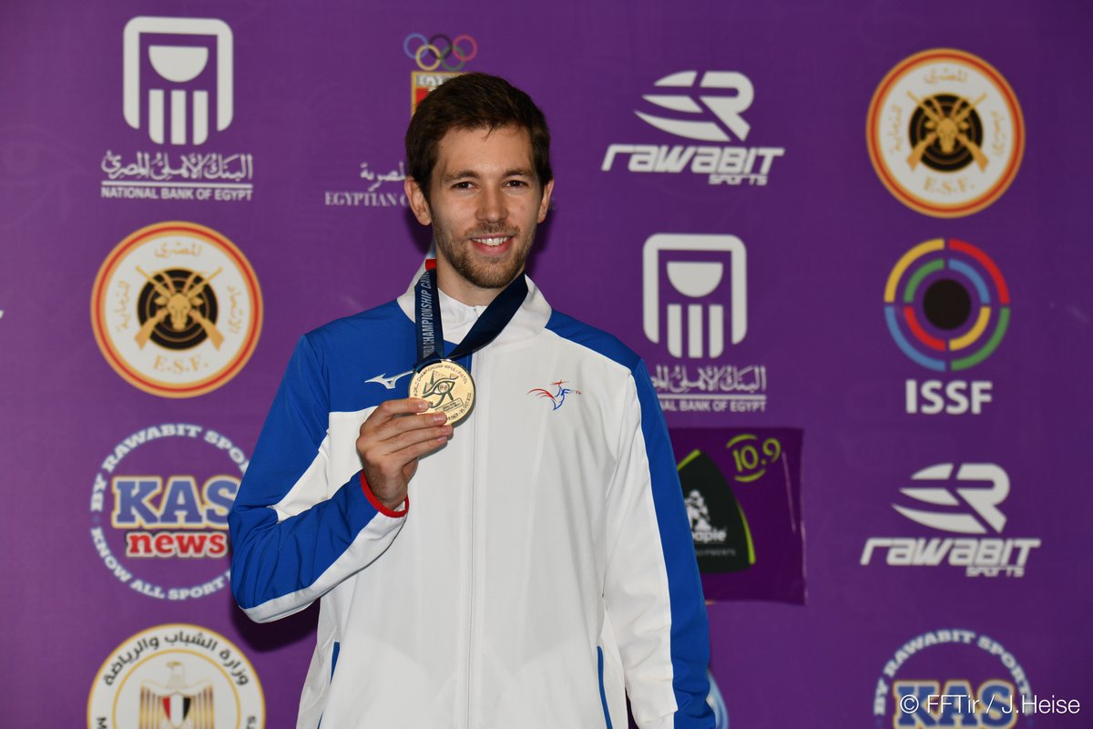 tir_ff's tweet photo. 🌍 Championnat du monde Cible 🌍

📍 Le Caire 📍

Emilien Chassat est champion du monde 🎉🔥

▶ Emilien Chassat décroche la médaille d'or ce midi en Egypte en #carabine 300m 3 positions 🥇

Un grand bravo Emilien 👏🇫🇷

📸 https://t.co/WfL0dGZUlY

#Tir #Sportif #Shootingsport https://t.co/HHoP8MRlKK