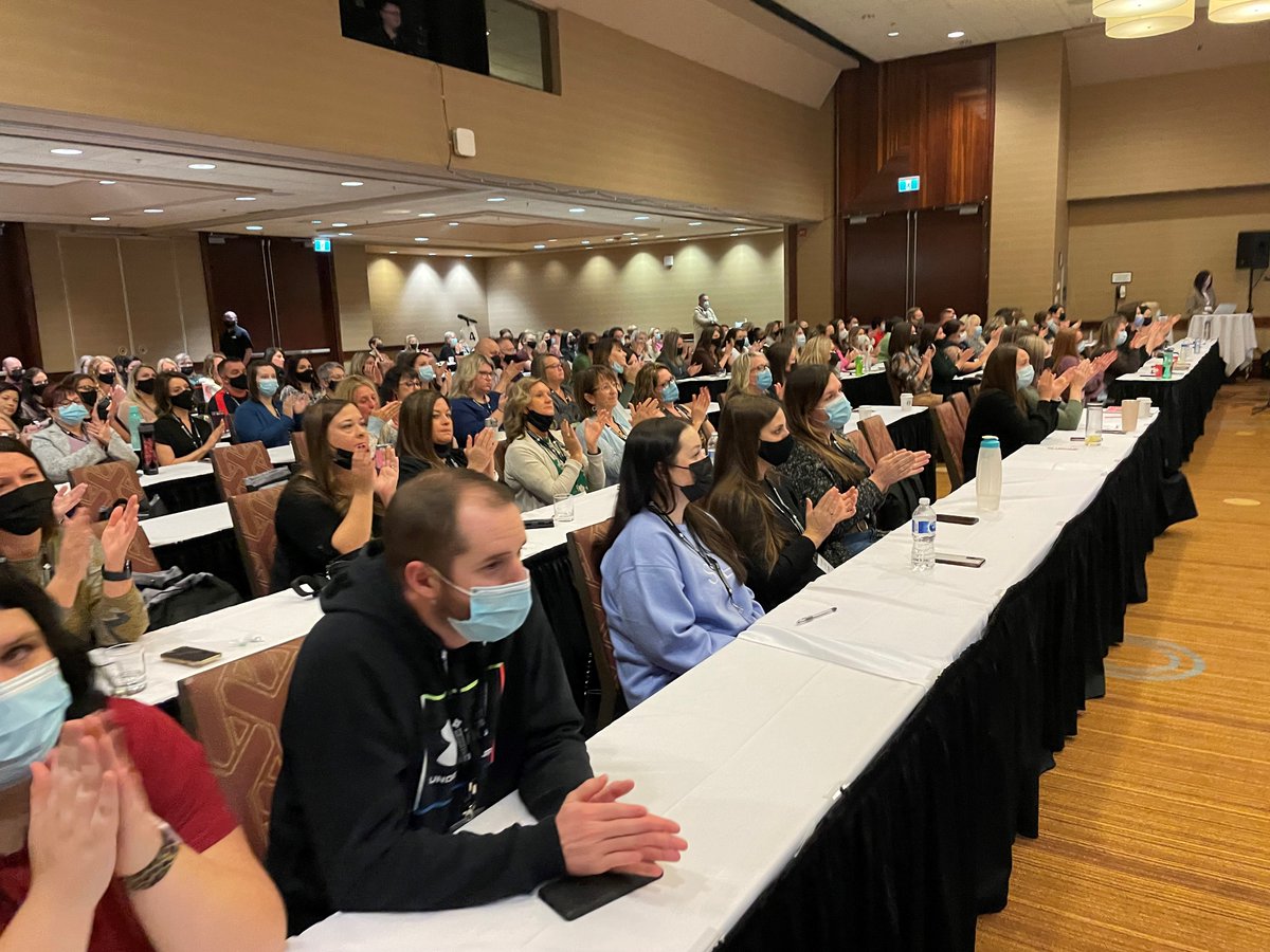 RNU_NL's tweet photo. "RNs worked 400,000 hours of overtime last year. That’s 100,000 more than the year before.  

Mandatory overtime, extended shifts, upwards of 24 hours. How is this sustainable?

This would not happen in other industries. Or in male-dominated professions." @yvette_coffey #RNU22 https://t.co/ujztyZDYPG