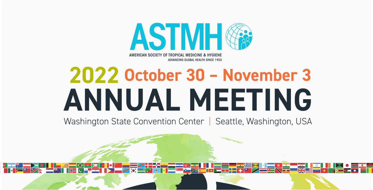 At this year's @ASTMH annual meeting in Seatle, next week, we hope to share our  experience in Mozambique, some research results, do some networking and hopefully forge new partnerships. 
cc: @Manhica_CISM 
#TropMed22 #IamTropMed #research #astmhanualmeeting #astmh2022