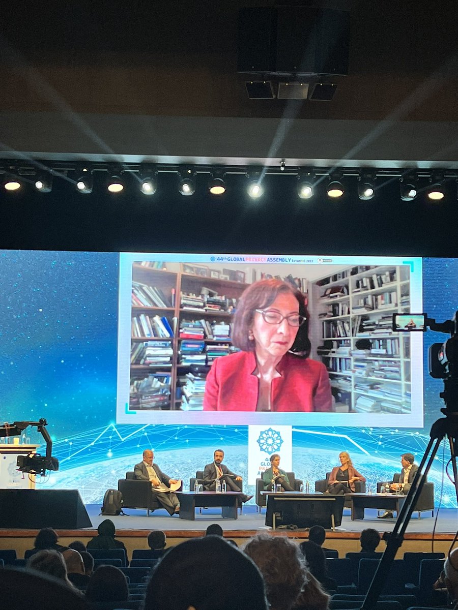Fascinating session at #gpaTurkiye2022 on “the Assessment of Emerging Technologies in Light of Privacy Principles”. Back to basics - “conduct a PIA” is a common theme.