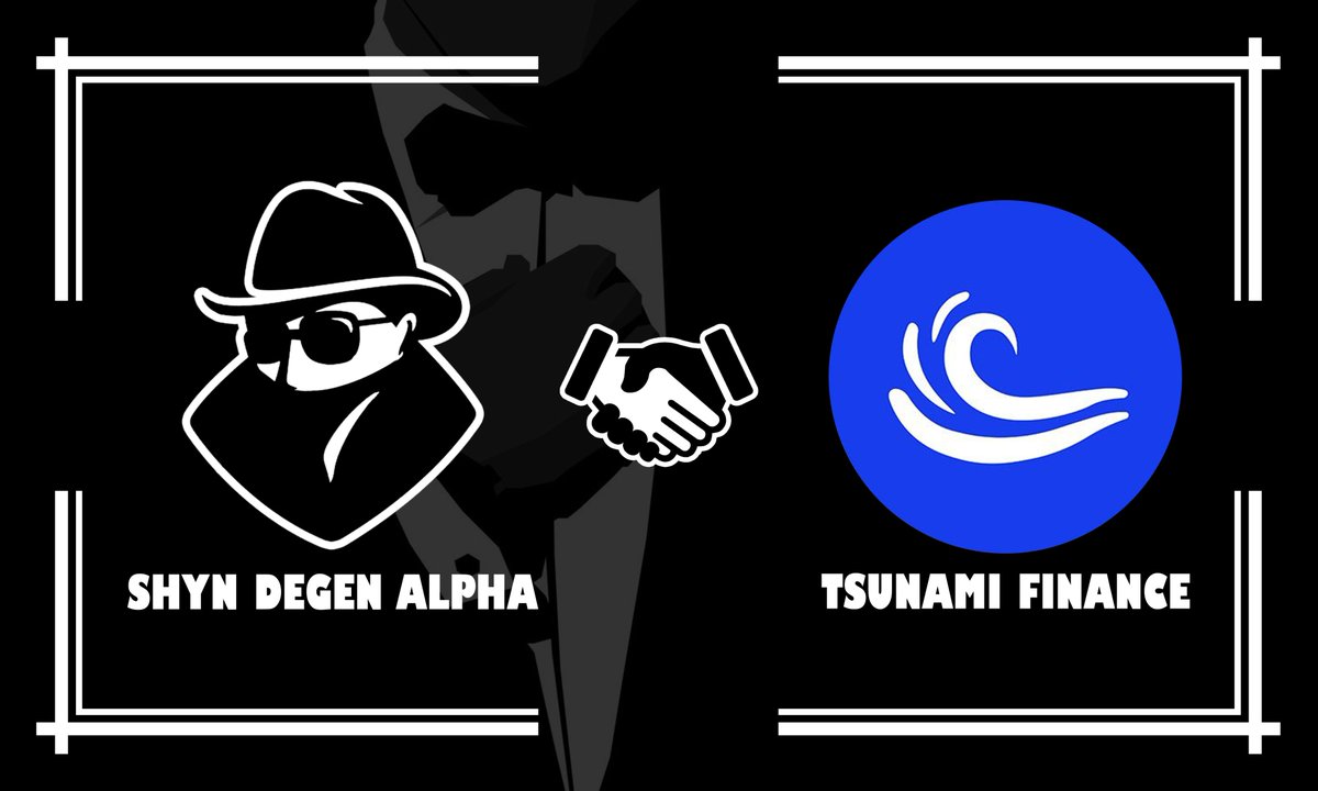 RabbitXAlpha's tweet photo. 💙🌊 Tsunami Finance x Shyn Degen Alpha🌊💙

🎁 5 OG Role

Enter :
- Follow :
- @ShynDegenAlpha 
- @TsunamiFinance_
- Retweet , Like , Tag Friend
- Join the discord
https://t.co/siHpf0sCy5

ENDS 48 HOURS! 
#AptosGiveaway #Aptos #AptosMovement #Giveaways #AptosEcosystem #AptosLabs https://t.co/YdCWMdvnCk
