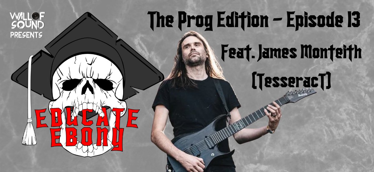 For the second to last episode of The Prog Edition, please welcome <a href="/Jimetal/">James Monteith</a> of <a href="/tesseractband/">TesseracT</a>! We love a full circle moment, and James chose the first progressive album he heard as a teenager, a <a href="/dreamtheaternet/">Dream Theater</a> album. 

Tune in here: podlink.to/EducateEbonyPo…
