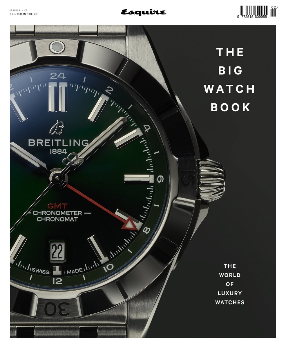 KatyNiker's tweet photo. One of several covers shot by @paulzakphoto for @EsquireUK The Big Watch Book 2022 Stunning @Breitling piece AD @laurenjones Production/Photo Editor @hennym Editor @charlie_teasdale #esquire #thebigwatchbook #breitling #breitling1884 #watches #designer #StillLife https://t.co/DvzkMNBHRg