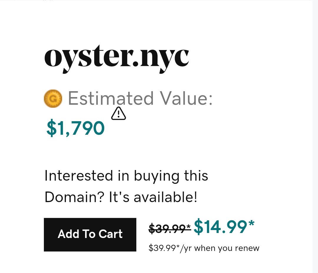 domainstobe's tweet photo. Hey guys 👋🏻
https://t.co/C2DTI4WMH4 is available 🔓

You can register this domain today for RegFee 🫰🏻

#regfee #domain #Domains #domainname #domainnames #domainers #domaininvestor #handregister #oyster #nyc #dotnyc https://t.co/5m2HXo09mx