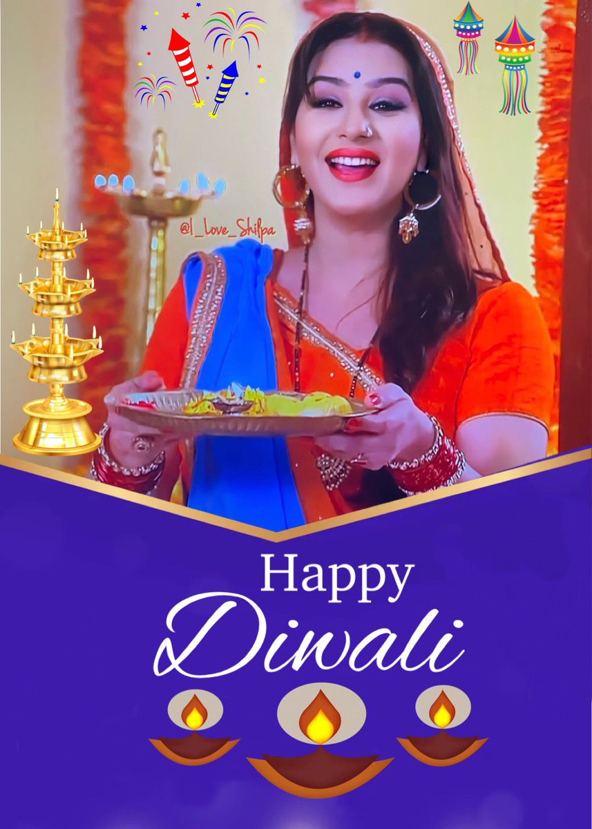Shine like Sparkles, glow like Diyas and burn all the negativity like Crackles.🍥✨🎉💥🍥
Wish you all a very lovely and cheerful #Diwali  🎉🎊💖🎉🎊
#HappyDeepavali  #HappyDiwali  #शुभदीपावली  #दीपावली 

HAPPY DIWALI SHILPA

#ShilpaShinde 

#JhalakDikhhlaJaa10
