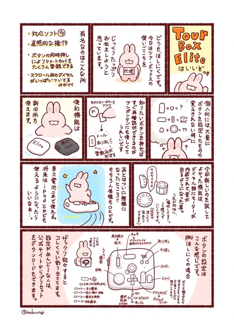TourBox四周年記念!
#TourBox #ツアーボックス #左手デバイス
#PR #PR漫画 