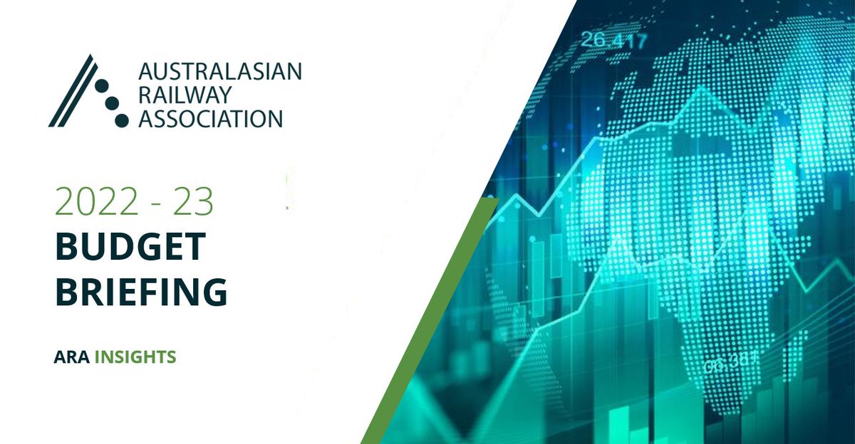The ARA has welcomed the confirmation of $14.2 million in funding to support a National Rail Manufacturing Plan in tonight’s Federal budget. The budget also included funding for key rail projects and a strong focus on skills development. More here: ara.net.au/media-release/…