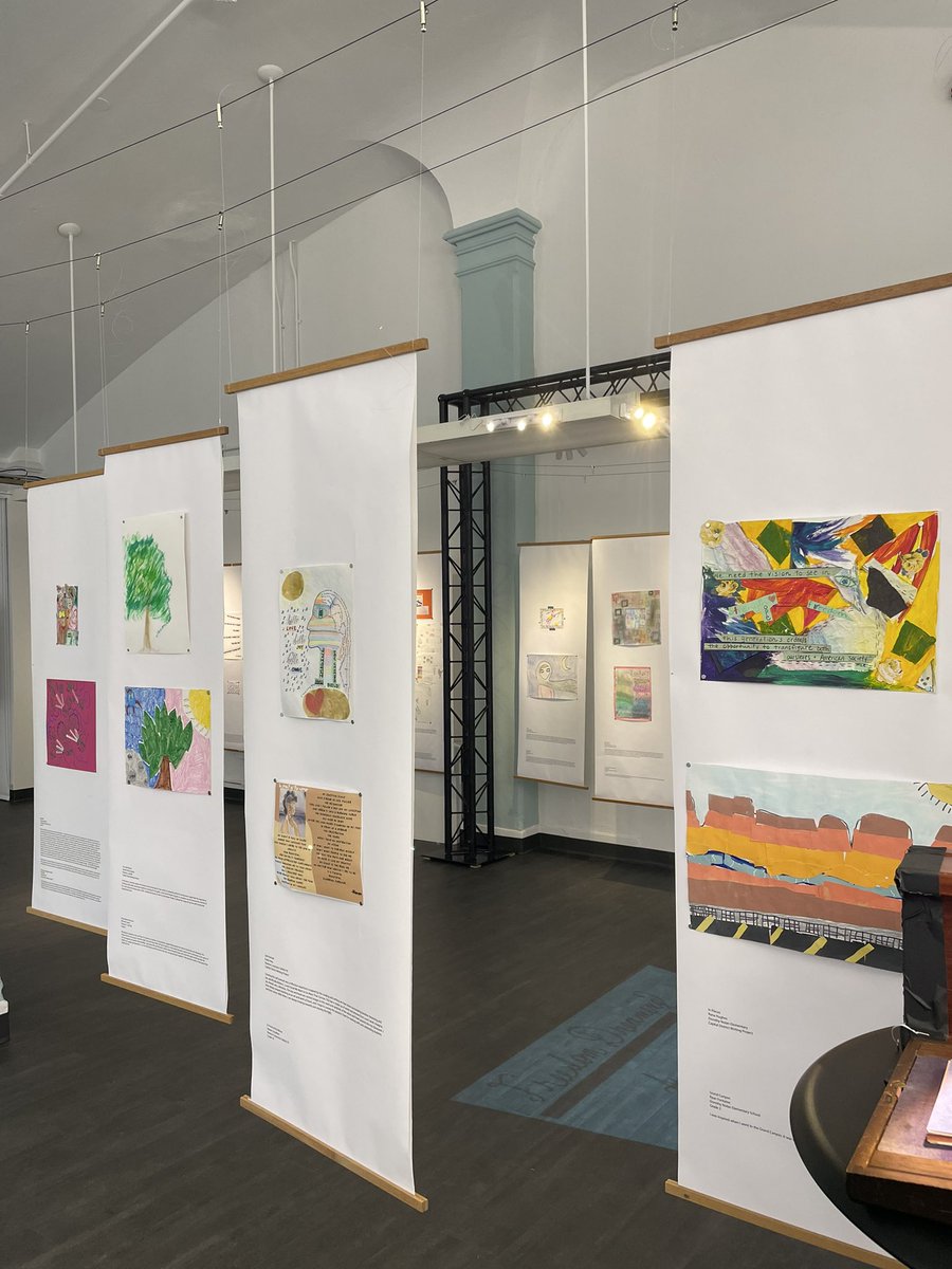 CapDistWP's tweet image. What are your freedom dreams for educational justice? Thank you to the Teachers College Digital Futures Institute for hosting this exhibition featuring the art and writing of our teacher writers, K-12 students, and Touhey Family Fellows!