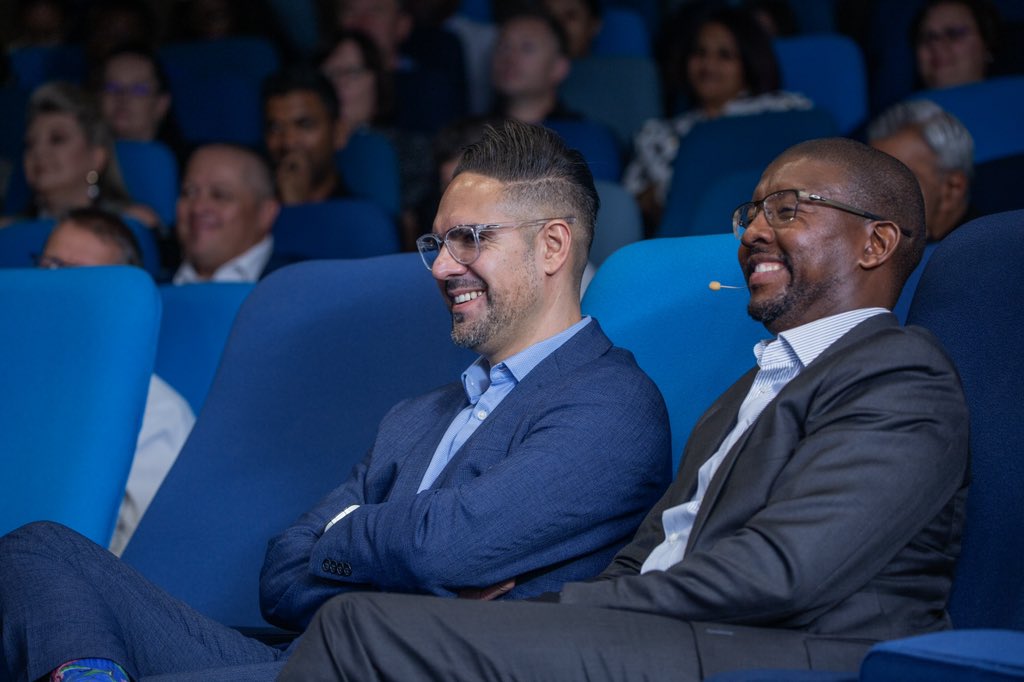 AltronGroup's tweet image. Our Group Chief Executive Werner Kapp held his first #Altron Business Update with employees this morning. In a highly interactive session, he covered our financial performance and our business plans. #ThereWhenItMatters