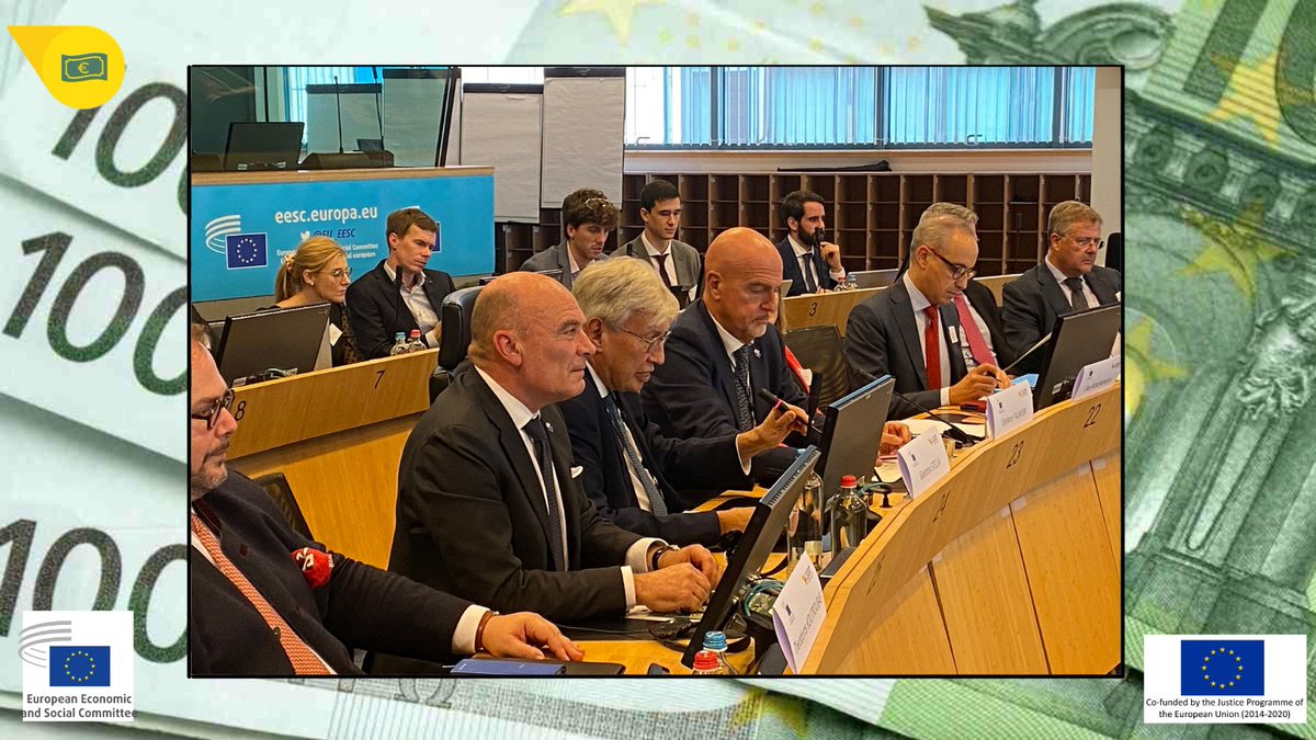 light_aml's tweet photo. #light_finalconference is starting now!

The president of @Confprofessioni, Gaetano Stella, welcomes, on behalf of the Light consortium, @EU_EESC representatives Mr @Stefanopalmier - president of @EESC_ECO and Mr Pietro De Lotto - president of @CCMI_EESC. 

#staytuned #AML #CFT https://t.co/5idAYpX57A