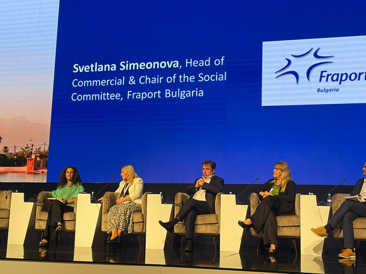 #WAGA2022: Discussion on non-aeronautical revenue post-COVID, and how will airport business evolve in future? Led by Andrew Ford-Paccaya Resources, Isabel Zarza-Dufry, Svetlana Simeonova-Fraport Bulgaria, John Hume-@HumeBrophy, Tracy Ross-@ARIRetail, Antonio Vencesla-@JTI_global