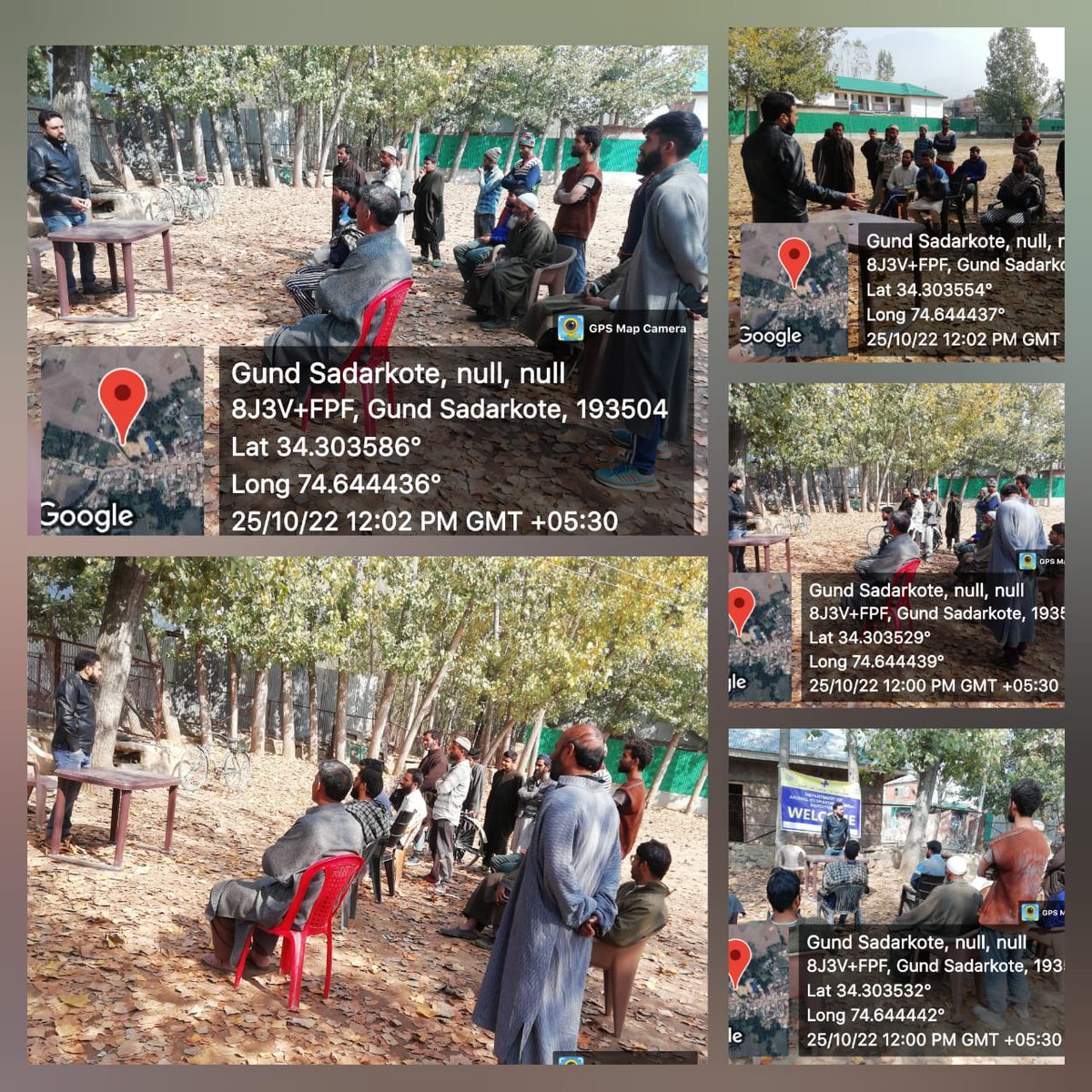 ahd_bandipora's tweet photo. #JanAbhiyanJK
As part of the on going JAN ABHIYAN PROGRAM, AHD Bandipora organised various awareness camps regarding Departmental Schemes like IDDS, IPDP, KCC etc at #Garoora, #Nadihal, #SK_Bala, #Chittibandy, #Sumbal and #Markoot_Gurez.
@dcbandipora
@jkahd
@dicbandipora https://t.co/fPnYPb5nN3